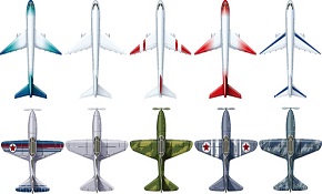 10 aircraft design vector